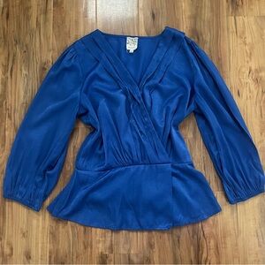 NAIF Deep Blue Women's Blouse
